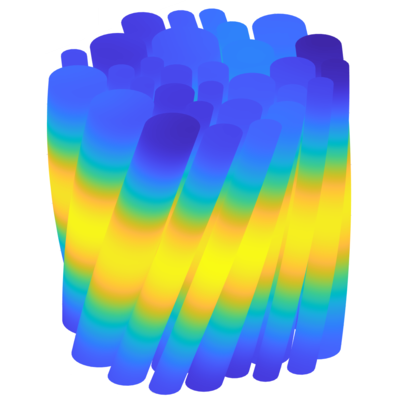 Practical Computation of the Diffusion MRI Signal Based on Laplace Eigenfunctions: Permeable Interfaces